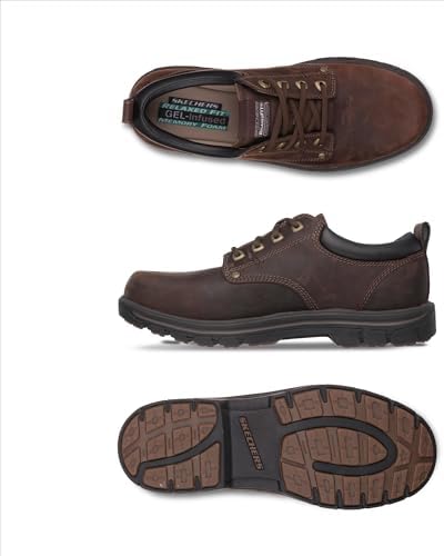 Skechers Men's Smooth Toe Oxford Dress Shoes