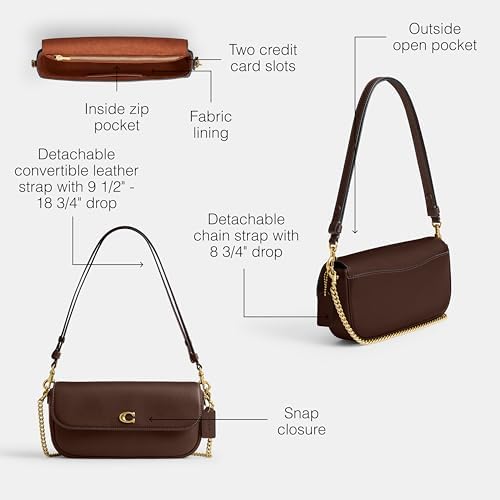 Coach Brook Women's Chain Flap Crossbody Bag