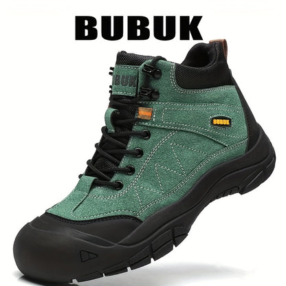 Men's Versatile Mid-Top Lace-Up Casual Outdoor Boots