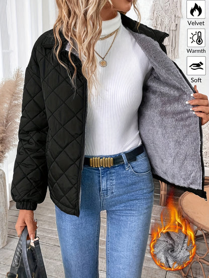 Կանացի աշնանային և ձմեռային վերարկու 41441868 Աշնանային և ձմեռային տաք վերարկու, էլեգանտ և յուրահատուկ