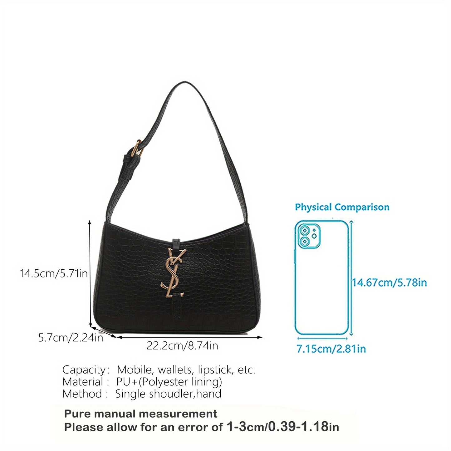 Նորաձև և նորաձև միուսանի պայուսակ, 2025 թվականի ամառային նոր ոճ, էլեգանտ և մինիմալիստական ​​​​նիշային դիզայնի փոքր քառակուսի պայուսակ