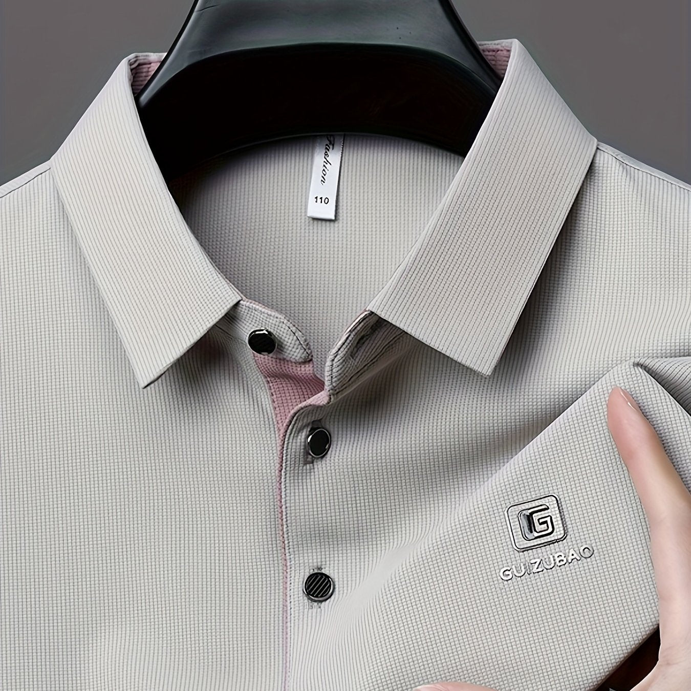 Men'S Summer Short-Sleeve Polo Shirt, Versatile T-Shirt Suitable for Everyday Wear - ayq