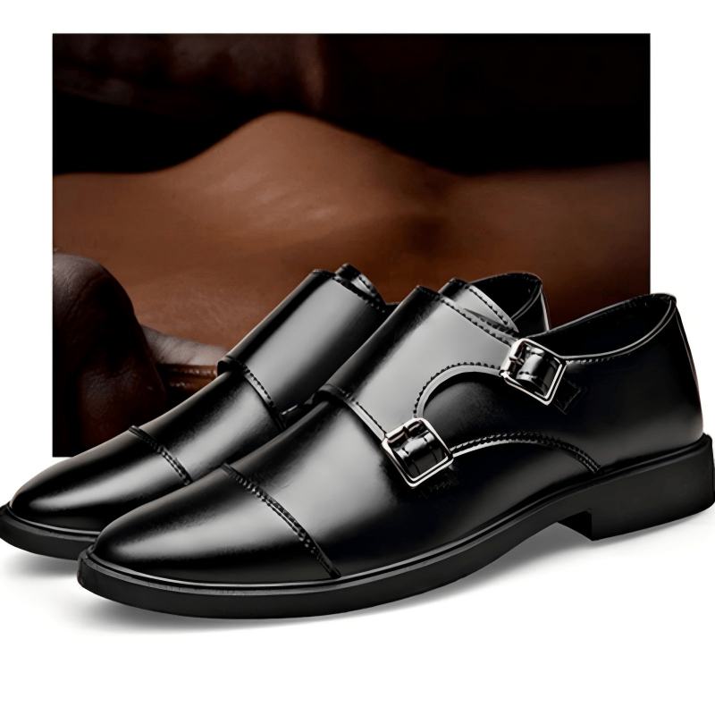 Men's Classic Casual Buckle Shoes for Everyday Workwear