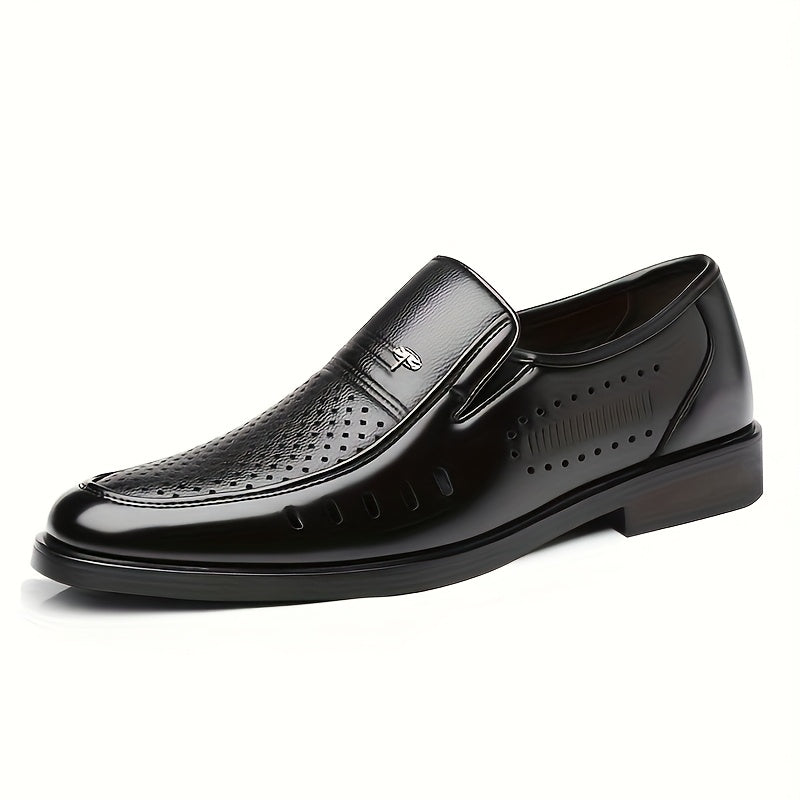 Men's Lightweight Breathable Slip-On Business Shoes