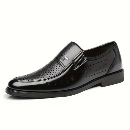 Men's Lightweight Breathable Slip-On Business Shoes