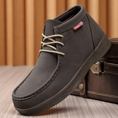 Men's Casual Chukka Boots with Premium TPR Sole for All Seasons