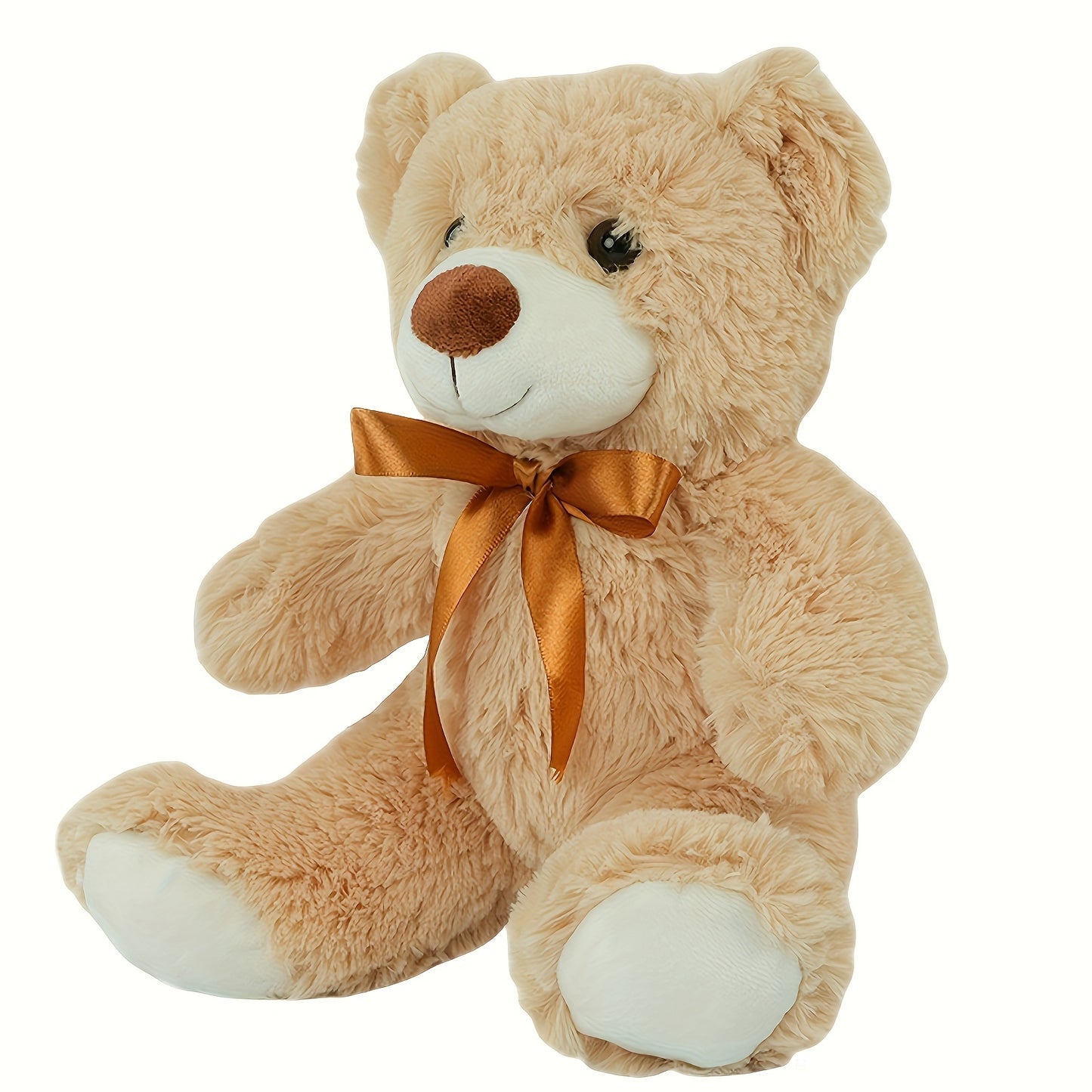 30 սմ/11.8 դյույմ խելոք արջուկ փափուկ խաղալիքներ, սիրուն փափուկ խաղալիք, իդեալական է ծննդյան օրերի, Սուրբ Վալենտինի օրվա, Սուրբ Ծննդյան, տան զարդարանքի և հարսանիքների համար