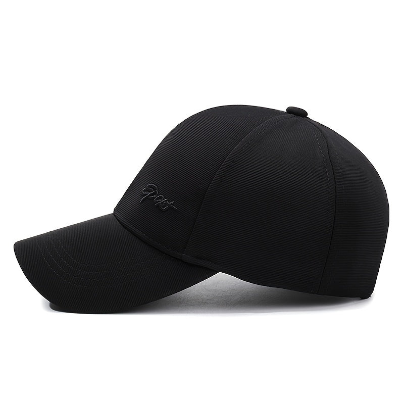 Men's Embroidered Duckbill Baseball Cap - Lightweight & Breathable