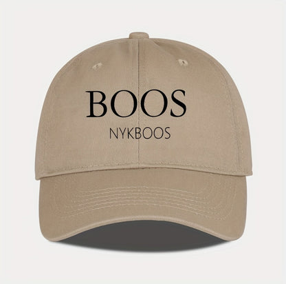 MLFO ամենօրյա «BOOS NYKBOOS» բեյսբոլի գլխարկ, թեթև պոլիեսթերից, կարգավորվող չափսերով, կոր եզրով, ձեռքով լվացվող, 5 գույն, Շնորհակալության օրվա և Հայրերի օրվա նախշերով