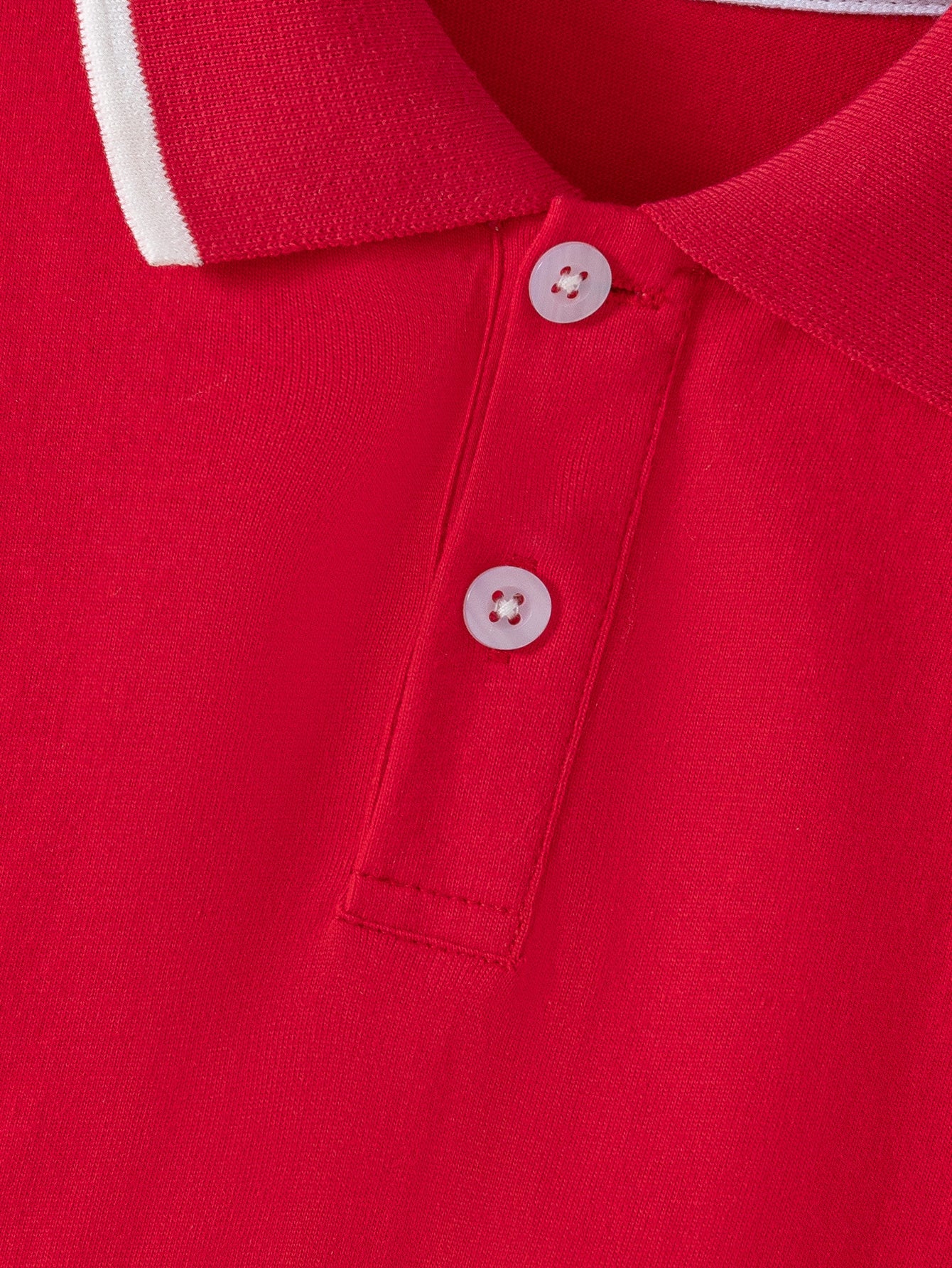 Kids' Cotton Polo Shirt Summer Casual Short Sleeve Top