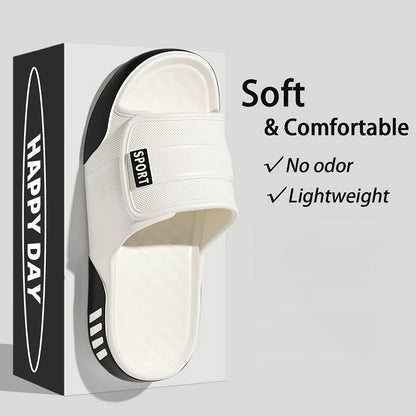 Unisex EVA Platform Slippers - Non-Slip Casual Indoor & Outdoor Shoes