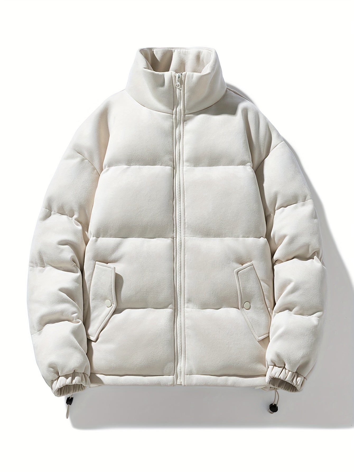 779 Men's Fashion Casual Trendy Thickened Winter Personality Letter Warm Jacket