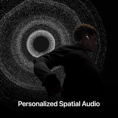 Apple Airpods Pro 2 Wireless Earbuds, Active Noise Cancellation, Hearing Aid Feature, Bluetooth Headphones, Transparency, Personalized Spatial Audio, High-Fidelity Sound, H2 Chip, USB-C Charging