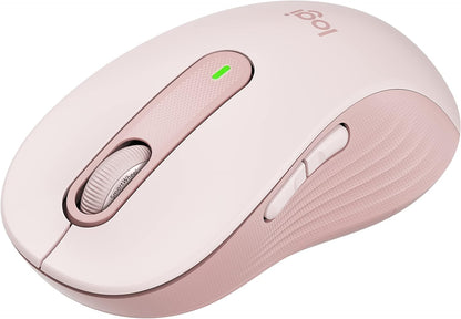 Logitech Signature M650 Wireless Mouse - for Small to Medium Sized Hands, 2-Year Battery, Silent Clicks, Customizable Side Buttons, Bluetooth, for Pc/Mac/Multi-Device/Chromebook - Black