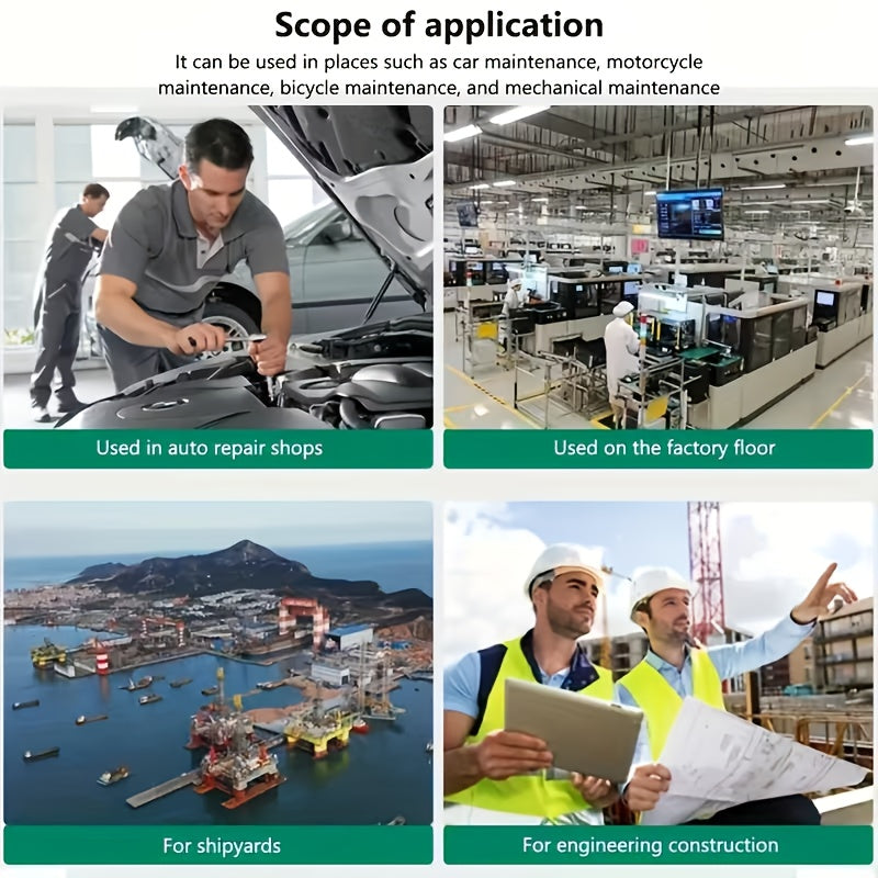 150/46pcs Professional All-in-One Auto Repair Tool Set Compatible for European- Heavy-Duty Alloy Metal Toolbox with Ratchet Torque Wrench, Hex Bit Screwdriver Kit, Multi-Size Car Mechanic Tool Kit for DIY& Professional Mechan