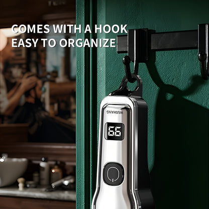 Electric Hair Clipper for Home Use, Electric Razor, Carving Trimmer, Bald Head Tool, Electric Shaver for Adults, Includes Four Combs, USB Rechargeable, Perfect Haircutting Tool