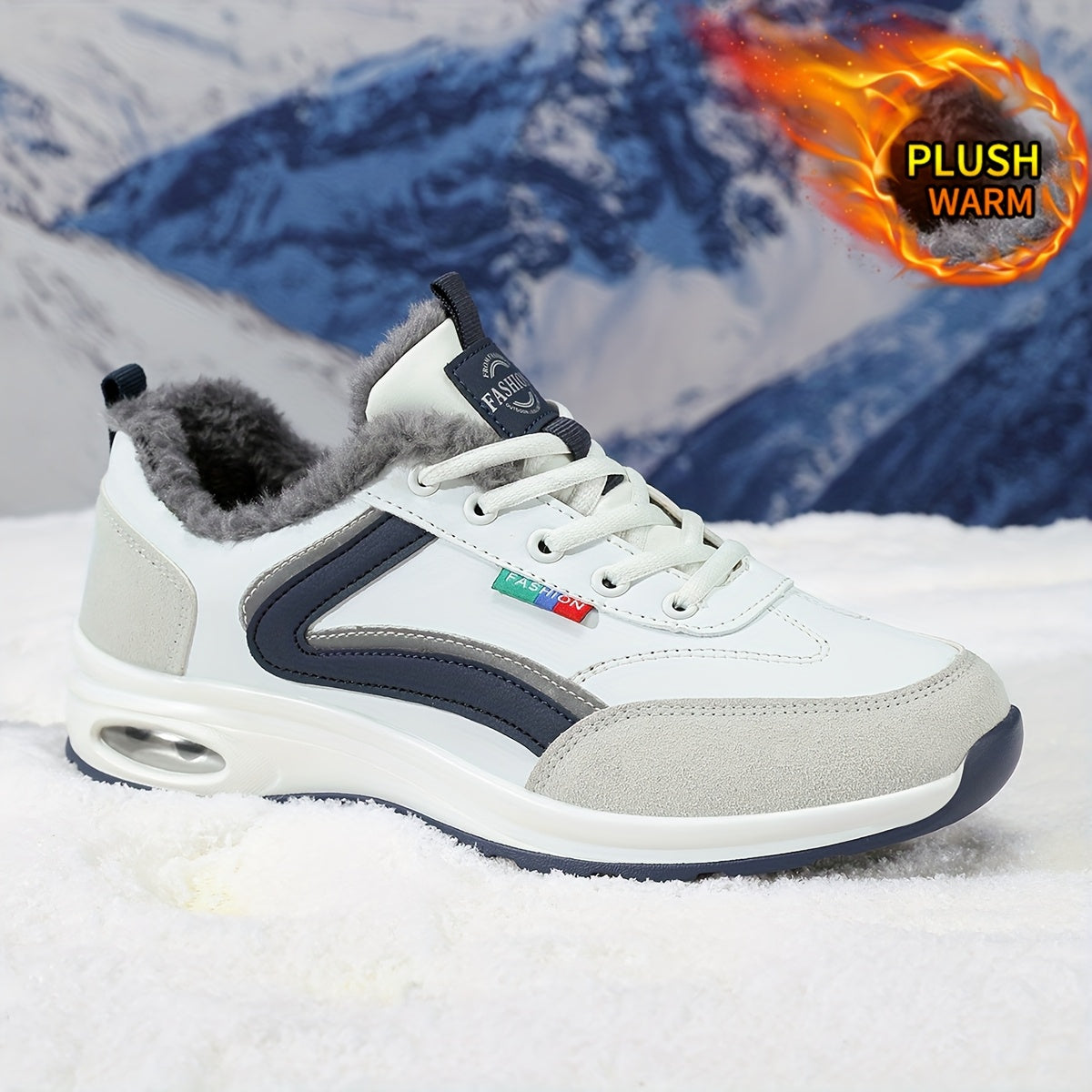 Men's Fashion Lightweight Winter Padded Casual Sports Shoes Shoes