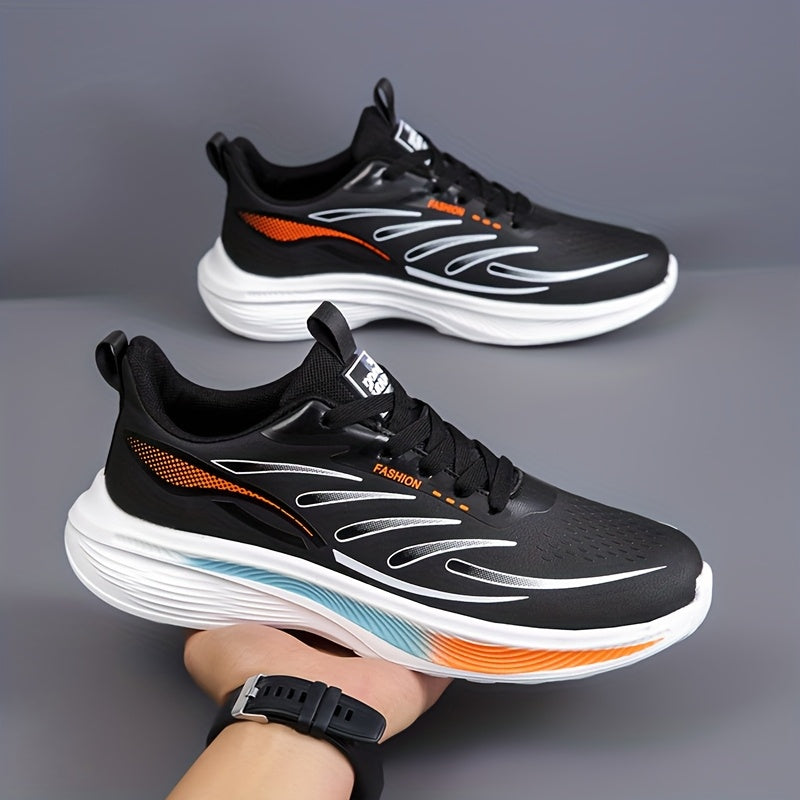 Men'S Running Shoes Designed for Both Road And Trail Use, Featuring Lightweight, Breathable, And Soft Materials with Shock-Absorbing Soles. Ideal for Marathons, Hiking, Cycling, Gym Workouts, And Everyday Wear - ayq