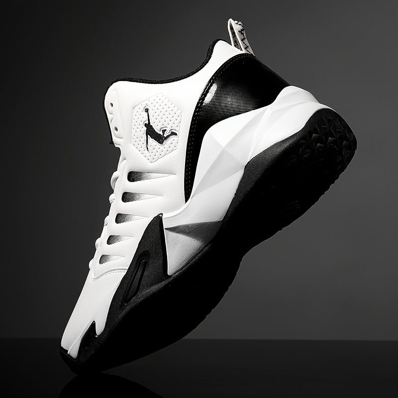 [sneakers] Extra-Large Outdoor Trail Shoes for Men, Featuring Slip Resistance, Shock Absorption, Durability, Trendy Basketball Design, Versatile Sports Footwear, Lightweight Comfort, Casual Style, Soft Sole, And Rebound Train