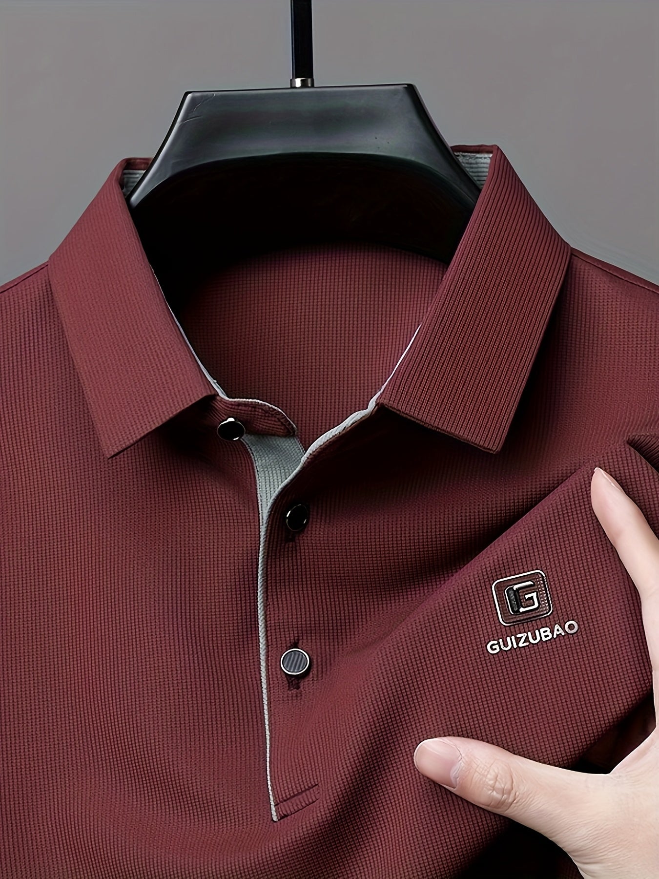 Men'S Summer Short-Sleeve Polo Shirt, Versatile T-Shirt Suitable for Everyday Wear - ayq