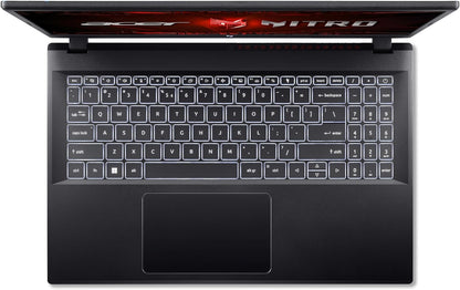 Acer Nitro V Gaming Laptop | Intel Core I5-13420H Processor | NVIDIA Geforce RTX 4050 Laptop GPU | 15.6" FHD IPS 144Hz Display | 8GB DDR5 | 512GB Gen 4 SSD | Wifi 6 | Backlit KB | ANV15-51-51H9