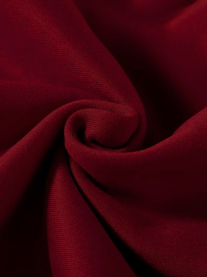 Տղաների նորաձև երկարաթև, կլոր վզնոցով սվիտեր՝ Սուրբ Ծննդյան նախշերով և տառերի տպագրությամբ, գարնանային, աշնանային, ձմեռային առօրյա փողոցային ոճով, պոլիեսթերից