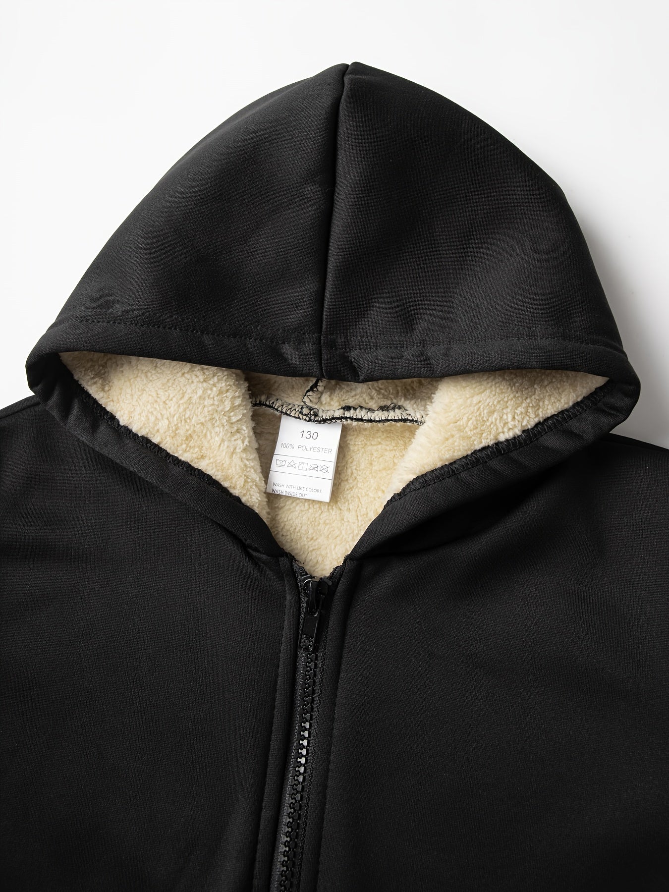 2pcs Boys' Fashion Fleece-Lined Thickened Jacket + Pants Set, Stylish Zip-Up Hoodie and Casual Sportswear Outfit for Autumn/Winter, Perfect Gift, Perfect for Outdoor, Autumn/winter Coat For Boy, Sportswear Suit For Boy, Boy C