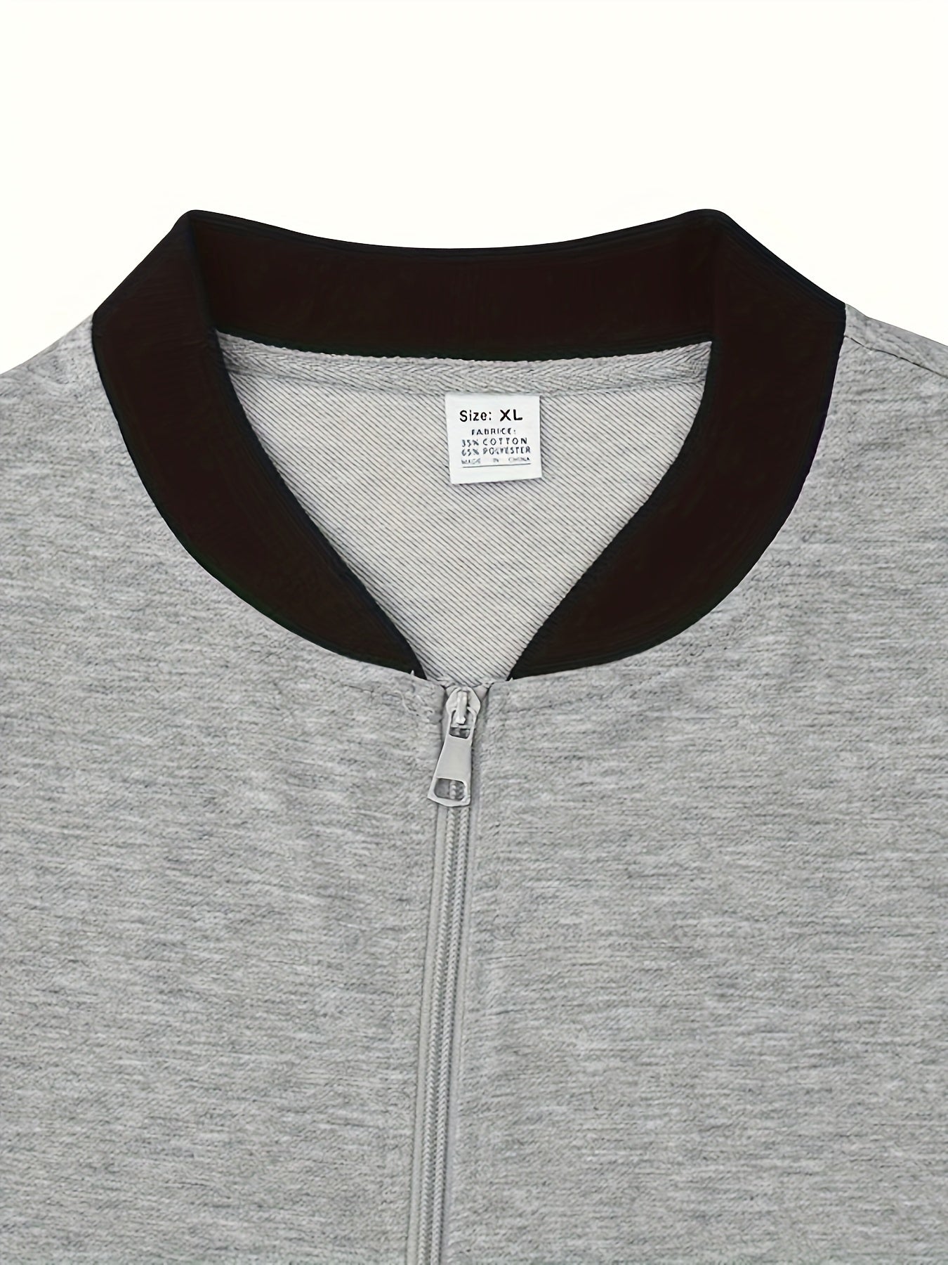 Men's Lightweight Stand Collar Jacket - Olive Green Softshell Zipper Jacket with Pockets, Regular Fit for Spring/Fall Hiking & Casual Outdoor Wear, Hiking Accessories