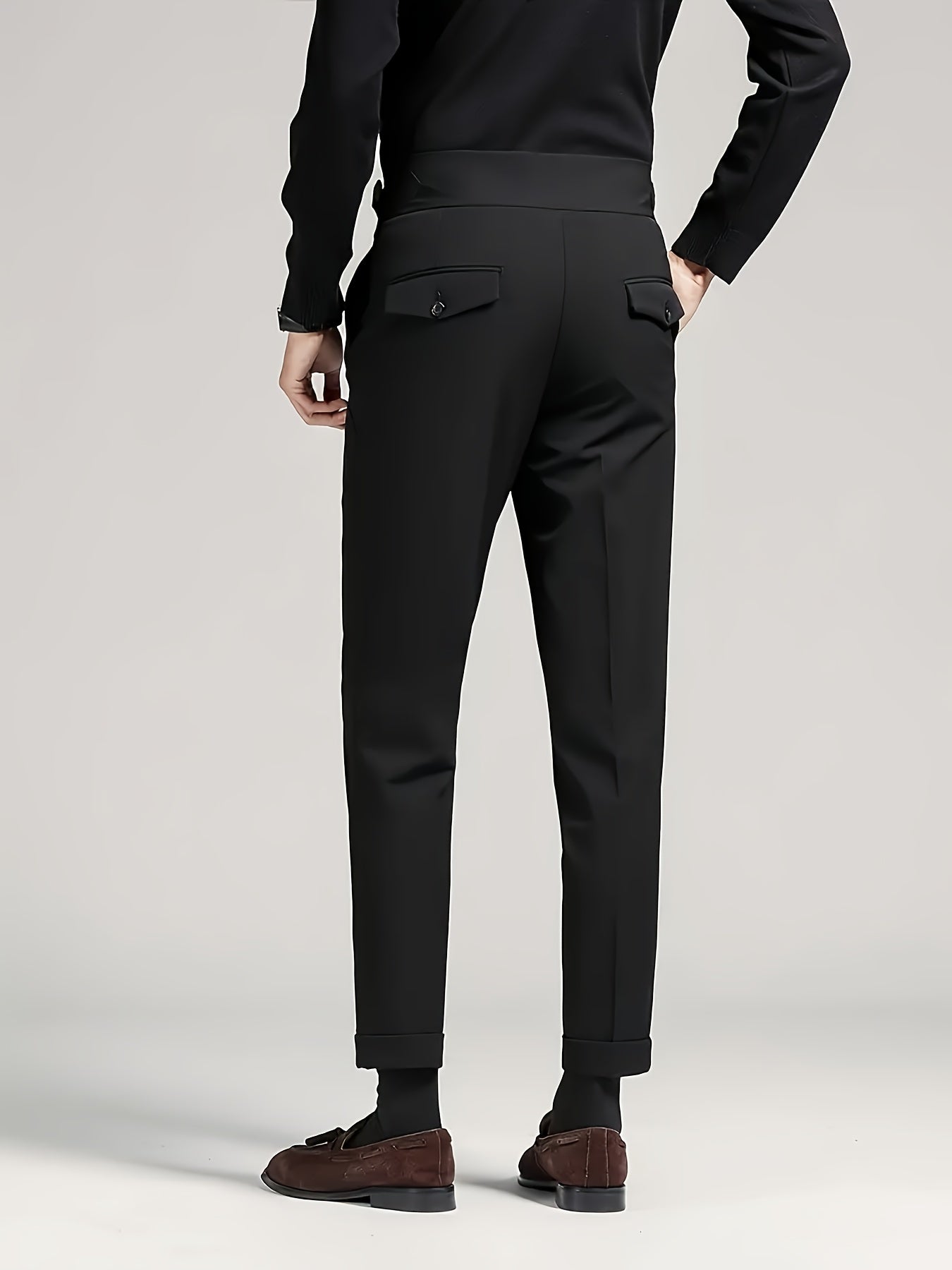 Comfortable And Draping Business Casual Trousers