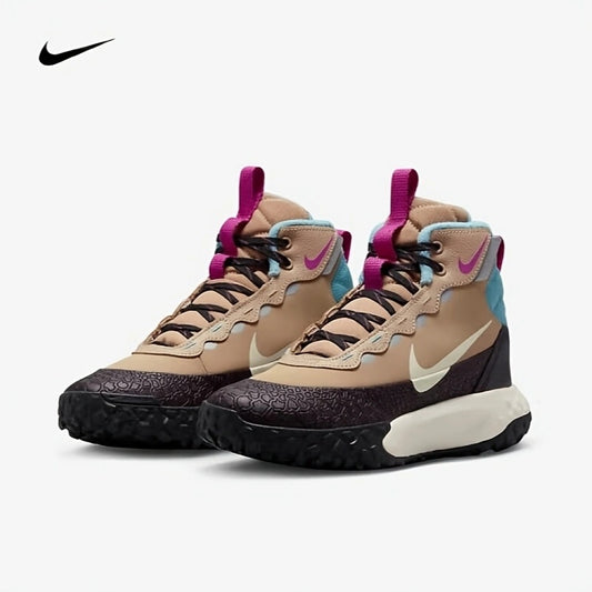 Nike կանացի նորաձև և տաք բարձրակրունկ ձմեռային կոշիկներ և սպորտային կոշիկներ, մոդել FV4173-200