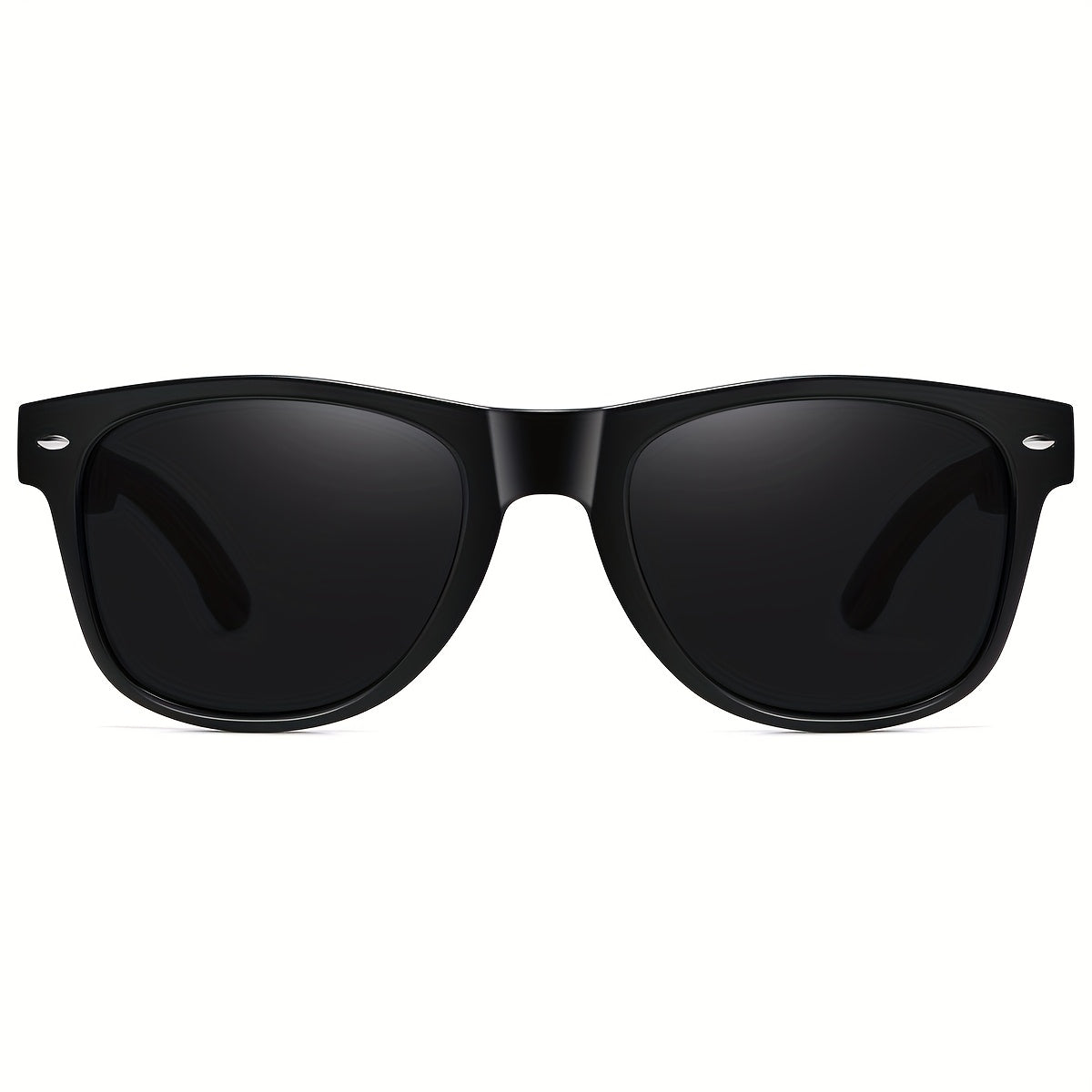 Men's Casual Polarized Black Walnut Sunglasses with UV Protection