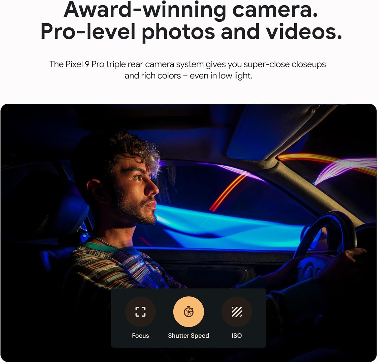 Google Pixel 9 Pro - Unlocked Android Smartphone with Gemini, Triple Rear Camera System, 24-Hour Battery, and 6.3" Super Actua Display - Hazel - 256 GB