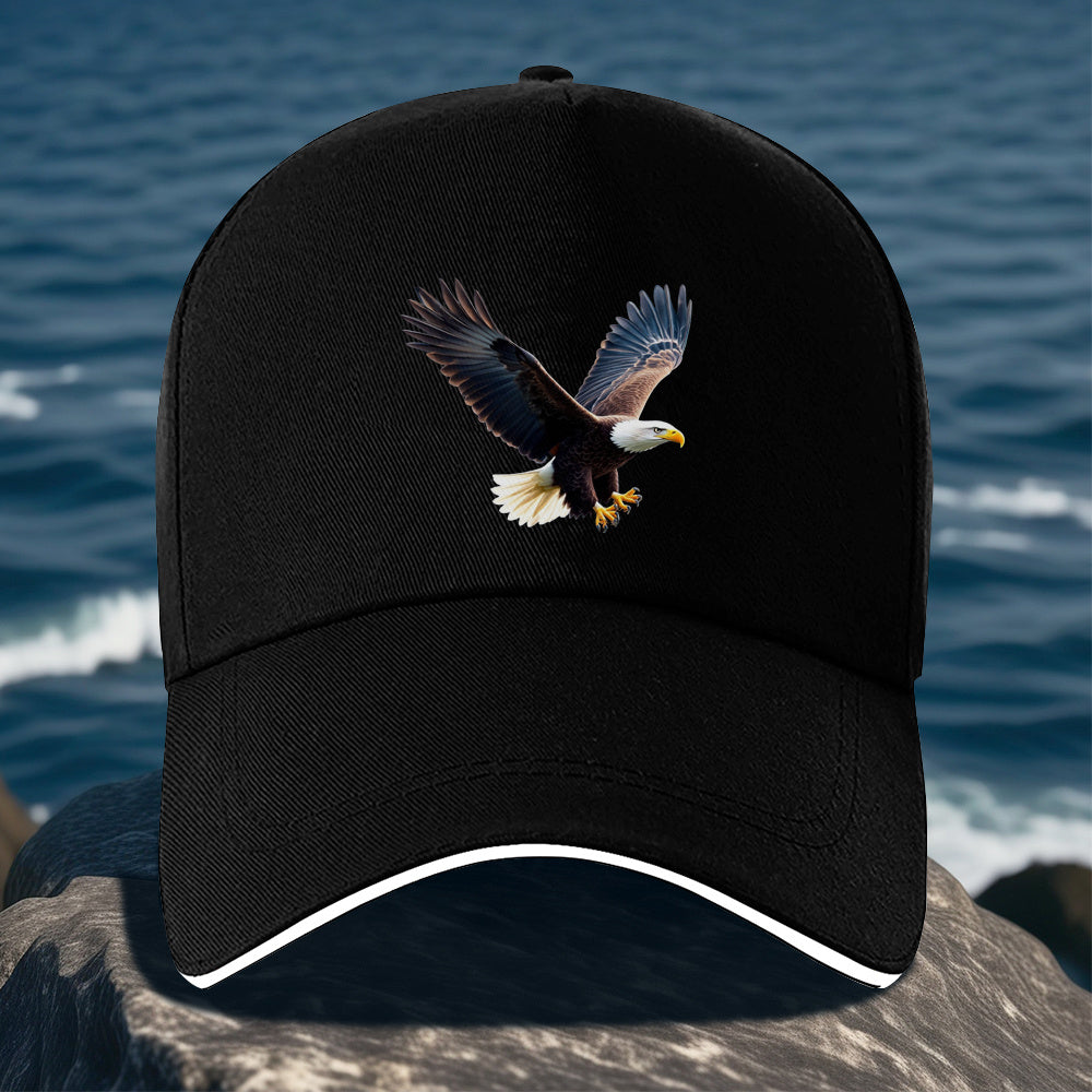 Lightweight Spread-Wing Eagle Baseball Cap Unisex Vintage Style