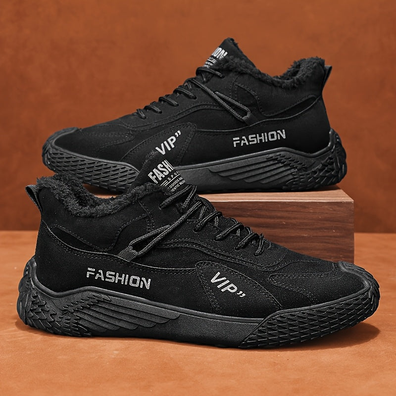 Զեղչված ձմեռային կոշիկներ, որոնք տաք են, հարմարավետ և պատված են բրդյա կտորով K2373-1