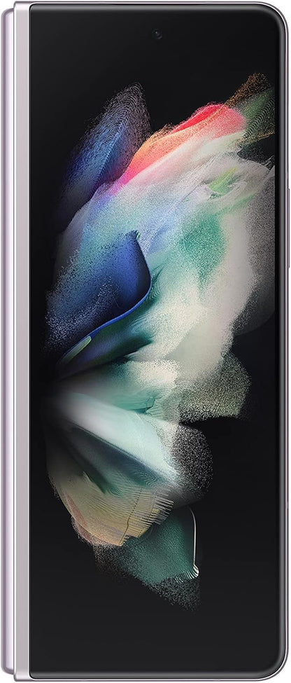 SAMSUNG Galaxy Z Fold 3 5G Cell Phone, Factory Unlocked 2-In-1 Android Smartphone Tablet, 256GB, 120Hz, Foldable Dual Screen, under Display Camera, US Version, Phantom Silver