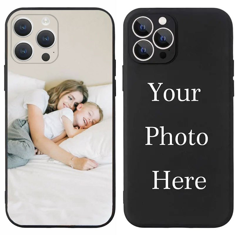 Customizable Shockproof TPU Phone Case for iPhone Models