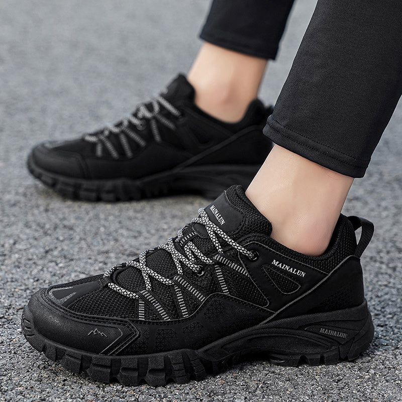 [Sneakers] Men'S Casual Sports Climbing Shoes, Featuring Excellent Outdoor Slip Resistance, Designed for Comfort And Style, Perfect for Everyday Use, Office Settings, And Outdoor Strolls, Available in White And Black