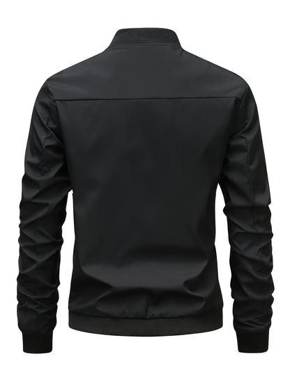 Men's Casual Polyester Softshell Sports Jacket
