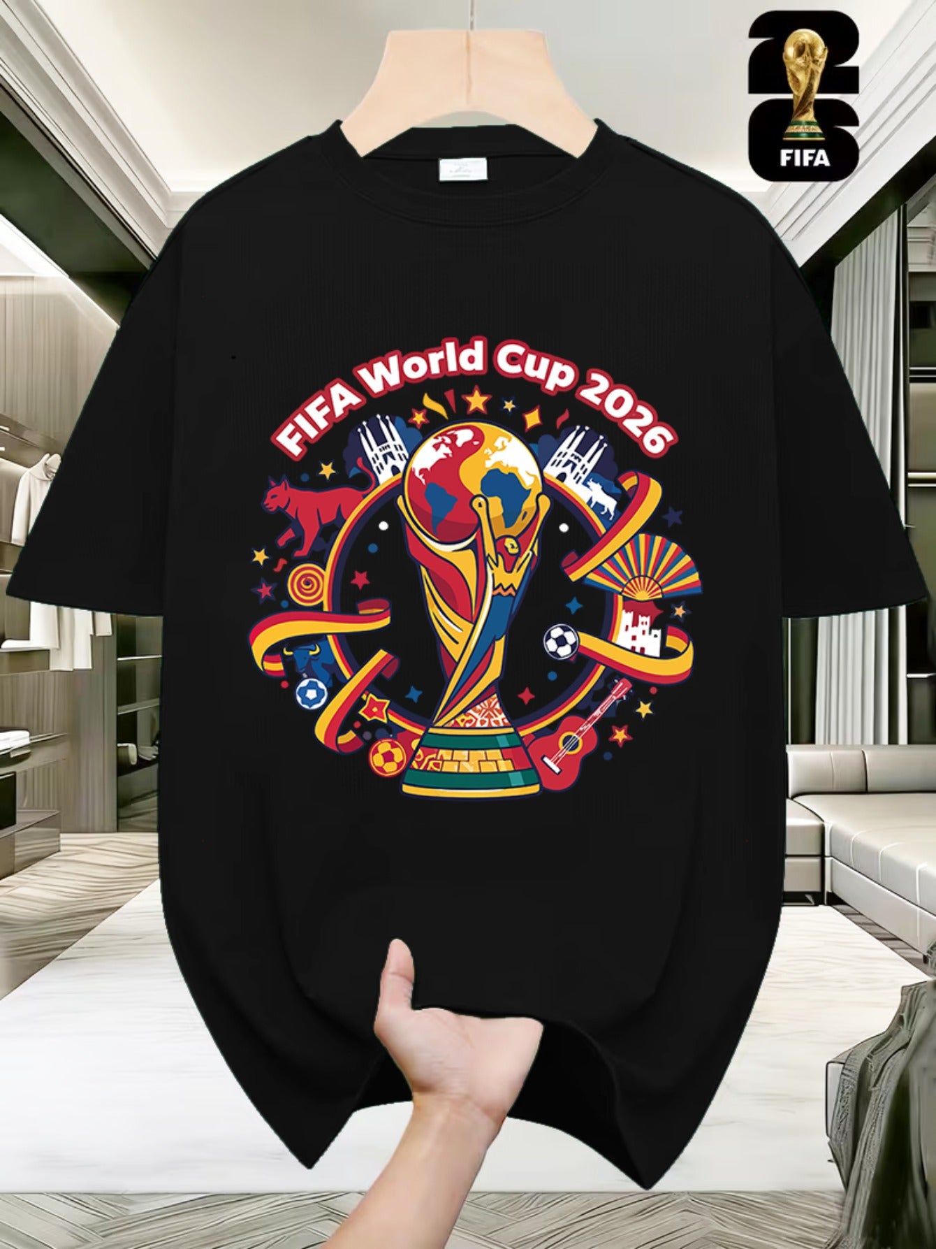 Men's 2026 FIFA World Cup USA-Canada-Mexico T-Shirt