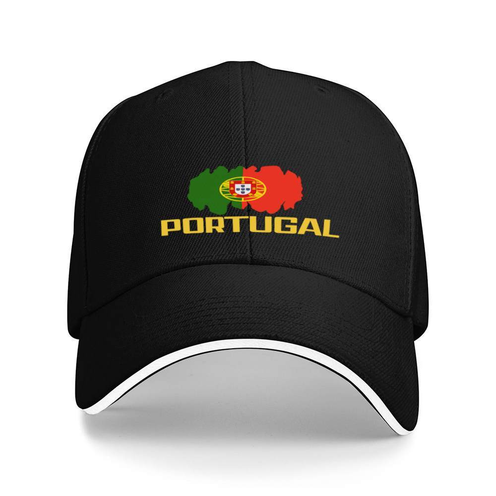 PORTUGAL Flag Sports Cap for Fitness and Running