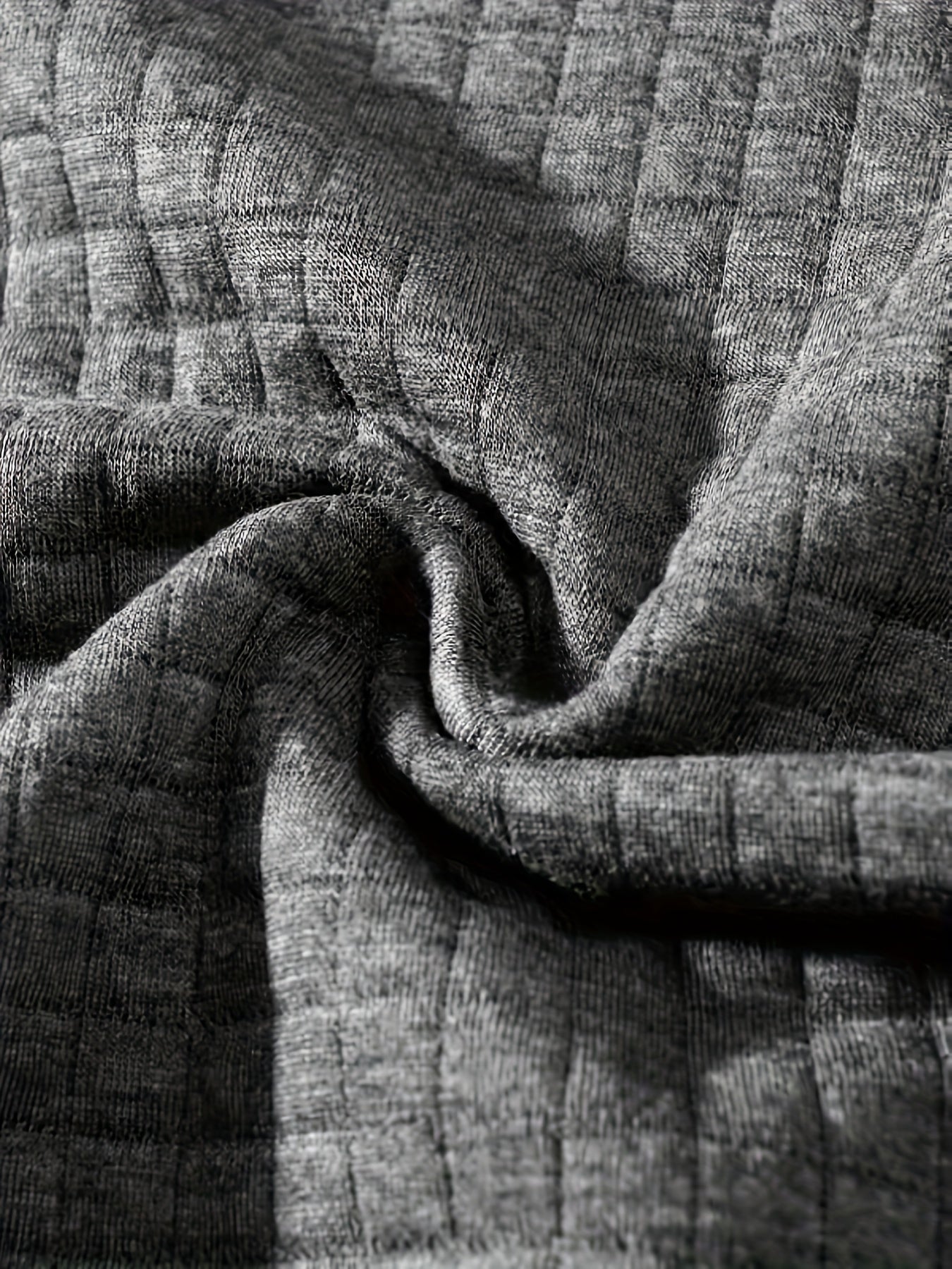 Men's Casual Bomber Jacket with Stand Collar - Polyester and Elastane Blend, Knit Fabric with Slight Stretch, Solid Color, Zipper Detail, Long Sleeve, Regular Fit