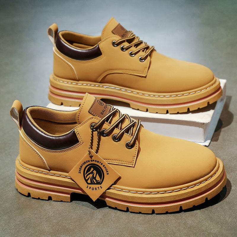 A Pair of Men'S Casual Sneakers, Trendy And Versatile Tennis Shoes, Outdoor Camping Footwear for Men - ayq