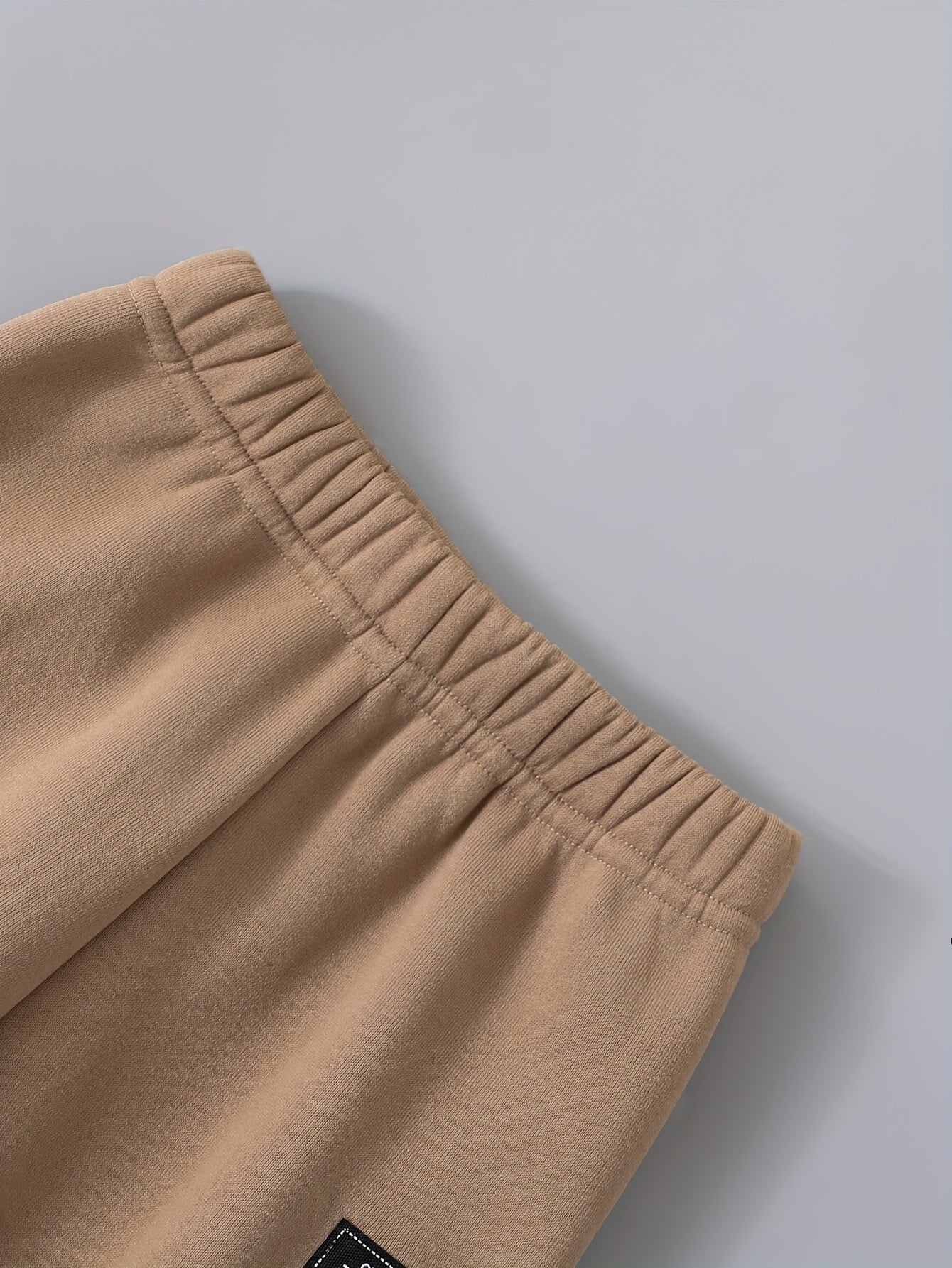 Casual Long Sleeve Hoodie & Joggers Warm Set, LOS ANGELES Letter Embossed Design, 2-piece Boys Co Ord Set For Winter Fall Daily And Outdoor Wear