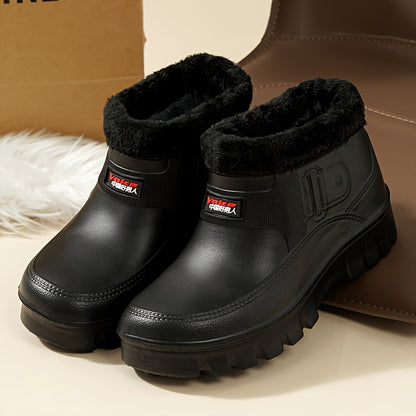 Unisex Lined Snow and Rain Boots for All-Season Comfort