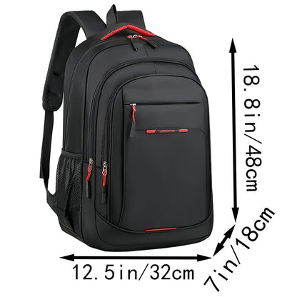 Leisure Backpack - Spring/Summer Universal, Autumn/Winter Simple Backpack, Thoughtful Gift Recommendation, Comfortable Carrying, Lightweight and Effortless, Suitable for Commuting and Various Life Scenarios [Zipper Direction - ayq