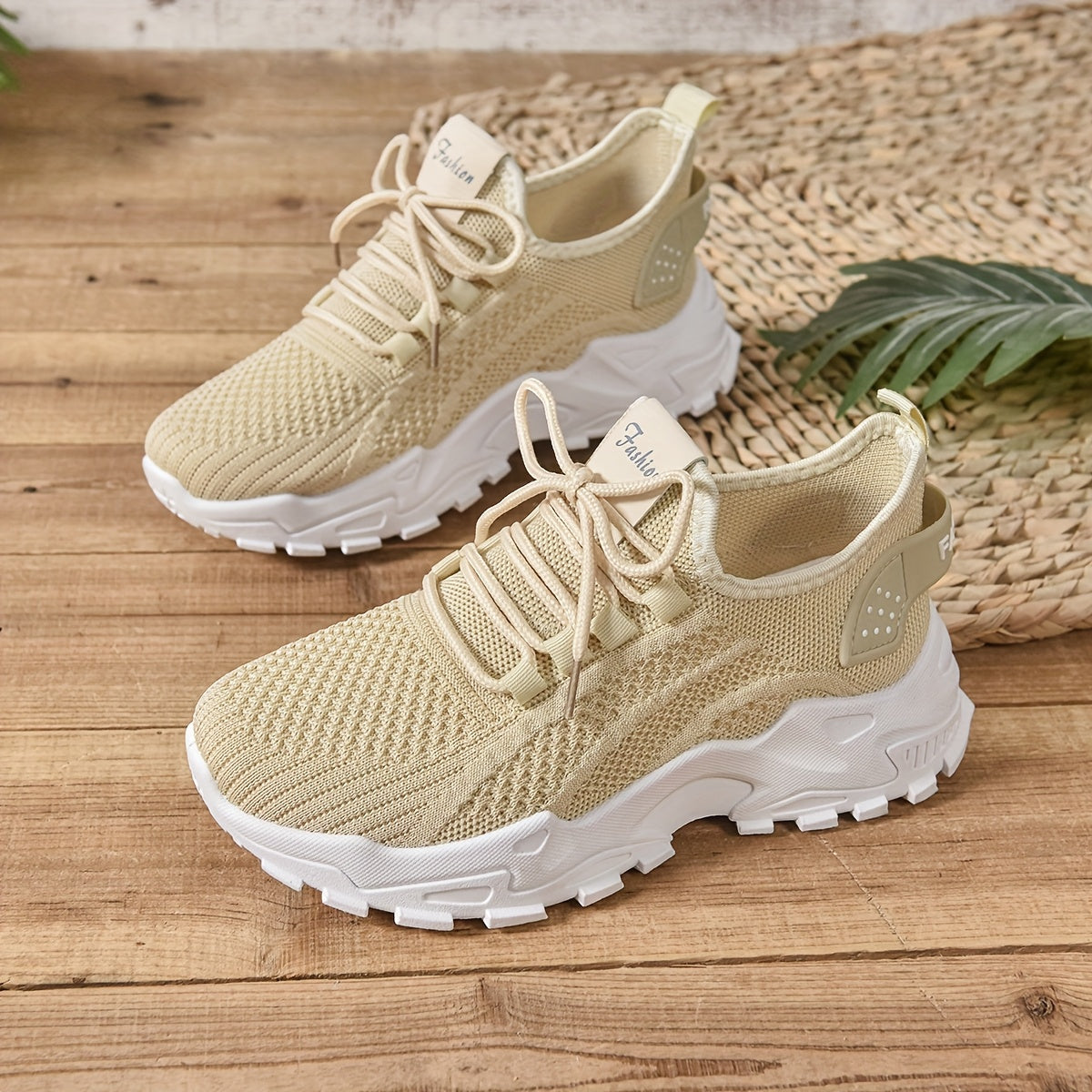 Կանացի առօրյա սպորտային կոշիկներ՝ շնչող գործվածքից վերնամասով, ռետինե ներբանով, ցածր գագաթով, պարզ մատով, բոլոր եղանակների հարմարավետ կոշիկներ, առօրյա հագուստ | Ժամանակակից առօրյա ոճ | Շնչող գործվածքից սպորտային կոշիկներ