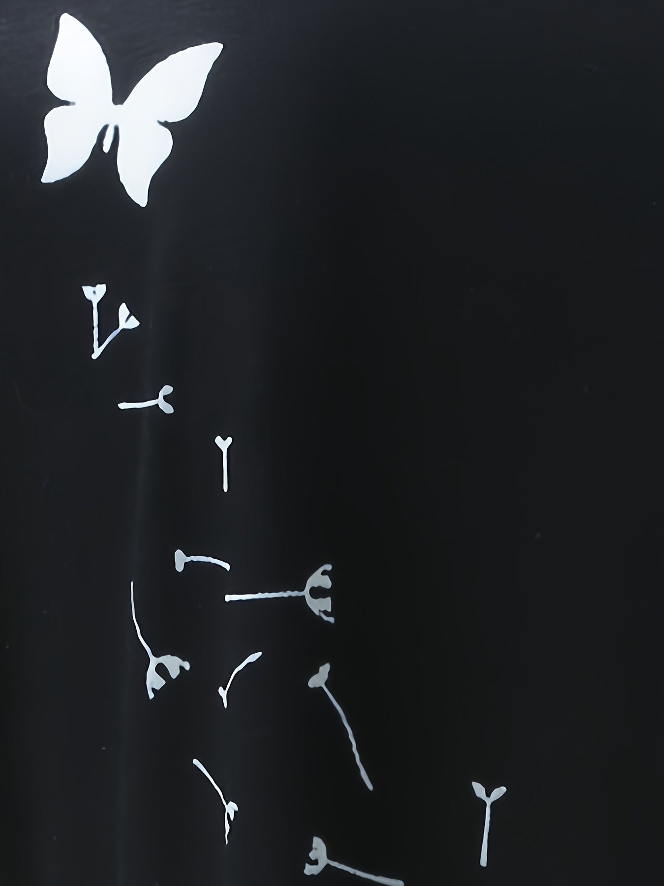 Dandelion &amp; Butterfly Print T-shirt, Casual Crew Neck կարճ թև վերնաշապիկ գարնան և ամառի համար, կանացի հագուստ