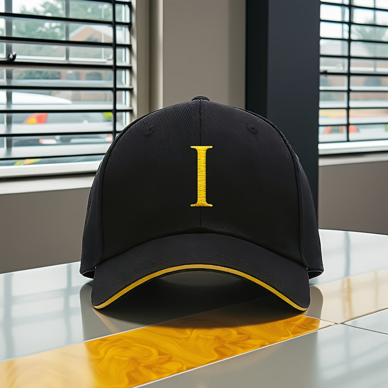 Unisex Adjustable Breathable Baseball Cap with Embroidery