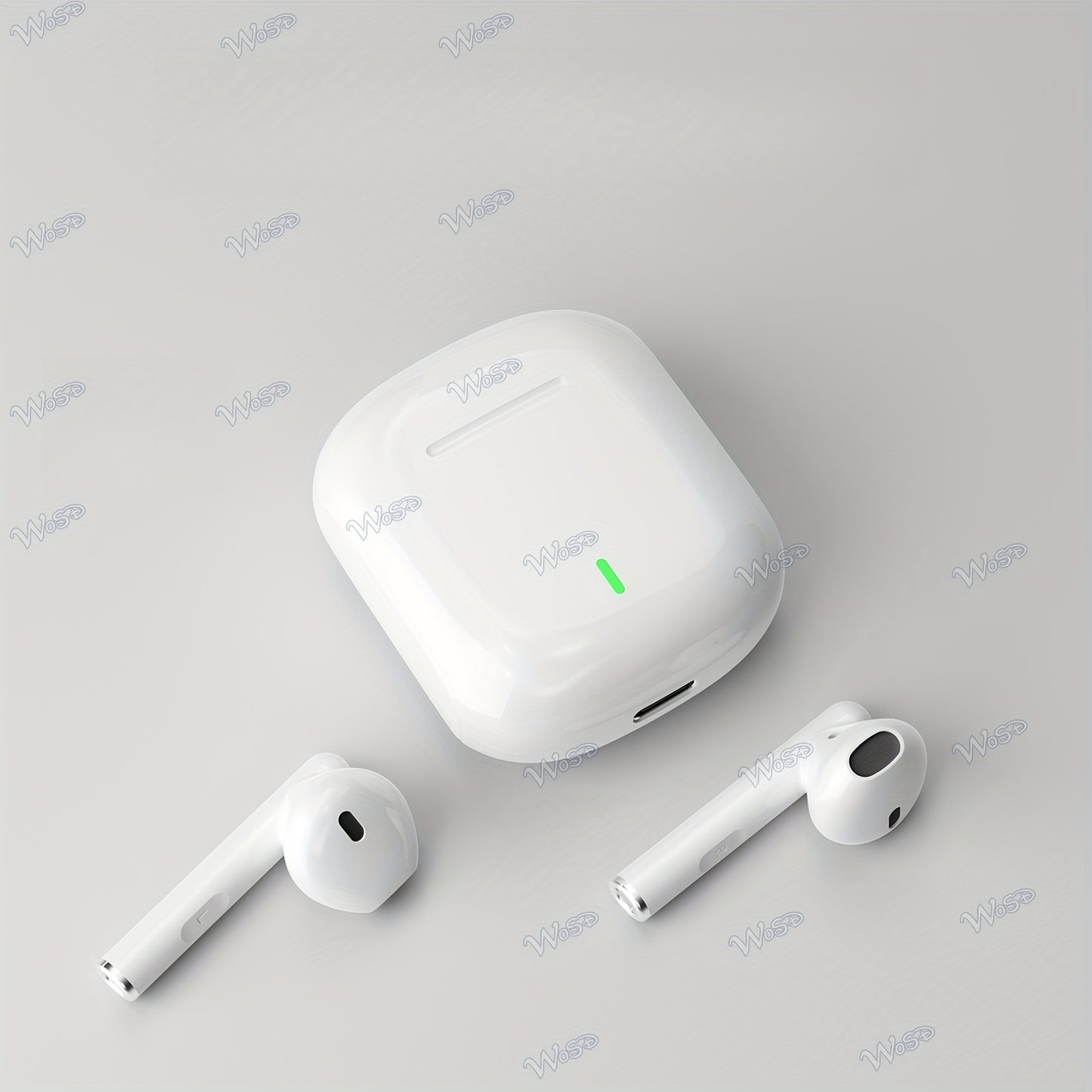 Wosd 2025 New TWS Wireless Earbuds - Unmatched True Wireless Convenience with Ergonomic Design for Maximum Comfort And High-Fidelity Sound Featuring Dolby Bass, ACC Stereo HD Calling - Perfect for Android And Iphone Users, Gr