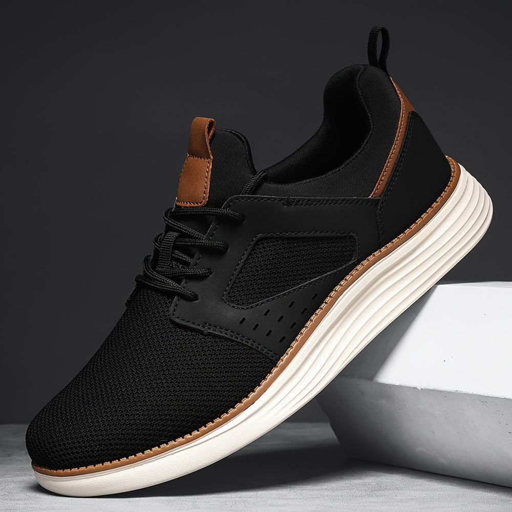 Men's Casual Lightweight Mesh Sneakers Breathable Business Shoes